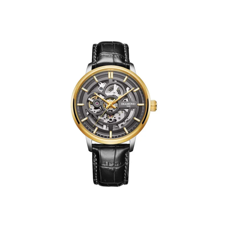 Diamond Automatic Mechanical Movement Men's Watches White Dial-26