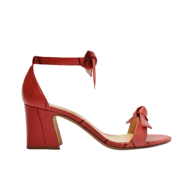Alexandre Birman Clarita Strap Sandals 6cm Women's Red-1