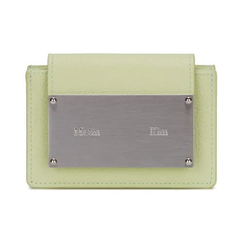MATIN KIM Cow Leather Wallet Regular Women's Light Green