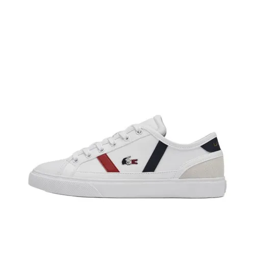 LACOSTE Low Top Skateboard Shoes Women's White