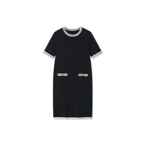 COVERINS Short-Sleeved Dresses Women's Black