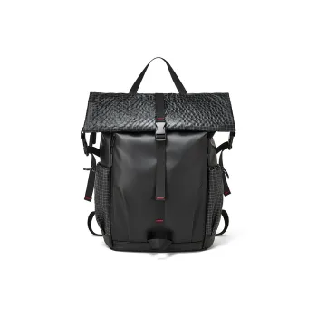 BOSTANTEN Fabric Laptop Backpack Large Size Men's Black