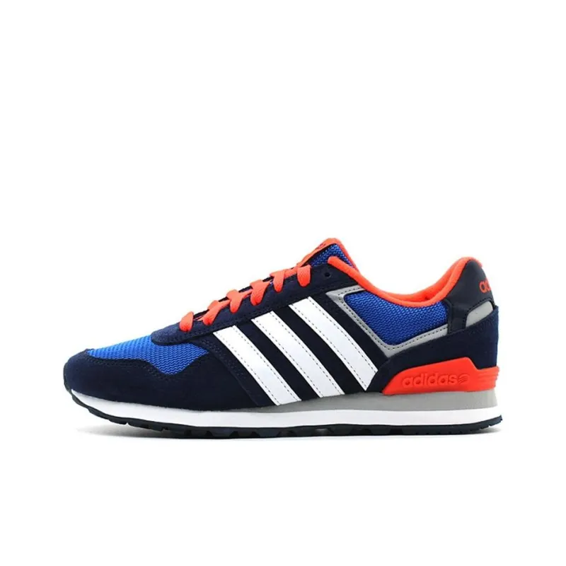 Adidas Neo 10K Anti-Slip Wear-Resistant Low-Top Casual Shoes Men's Navy-0