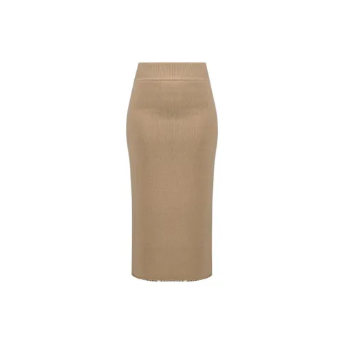 TOTEME Casual Long Skirts Women's Brown
