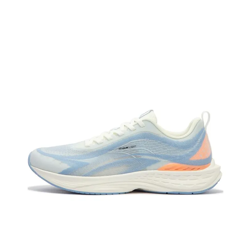 361° Cushioning, Wear Resistant Low Top Running Shoes Men's Blue White-0