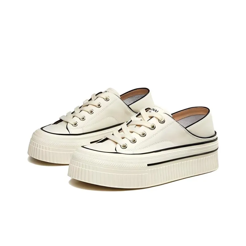 KANGNAI Low Top Skateboard Shoes Women's-2
