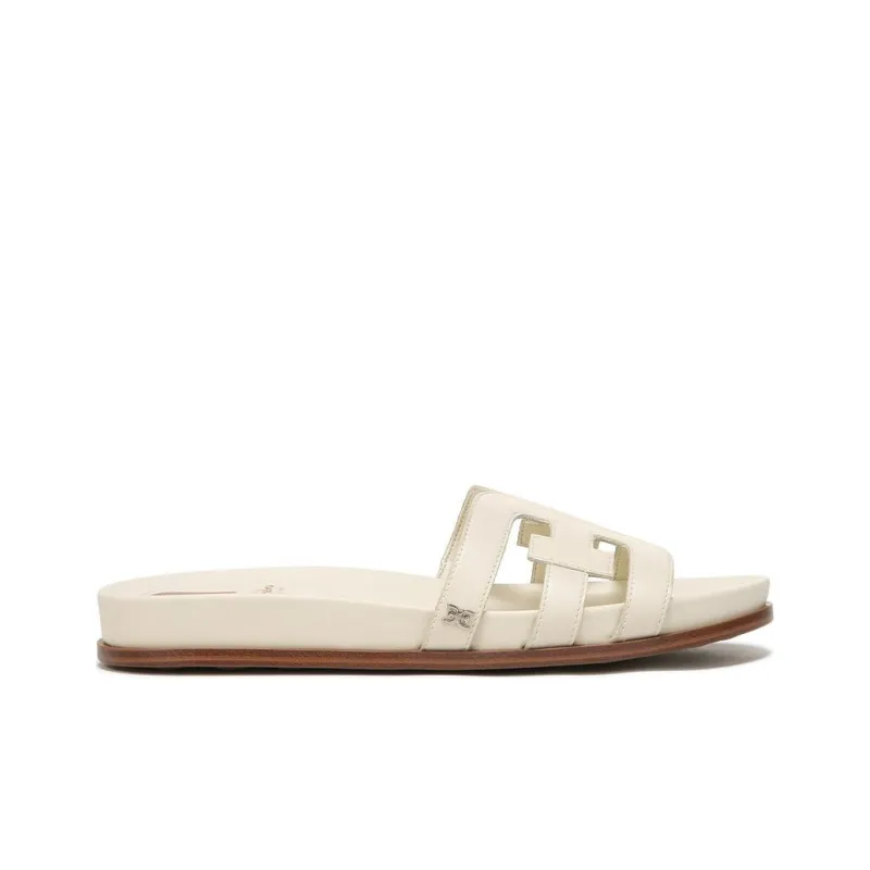 SAM EDELMAN Slide Slippers Women's Ivory-1