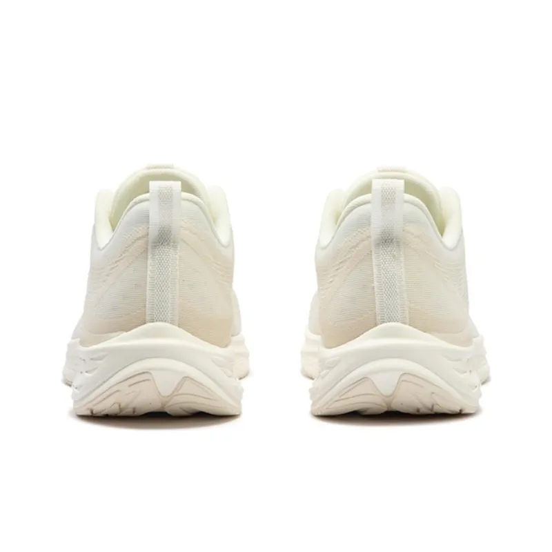 361° Cushioning Wear Resistant Low Top Sprint Running Shoes Men's Ecru-3