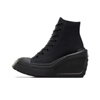Chuck 70 De Luxe Women's Converse Wedge Platform High 'Triple Black' Women's