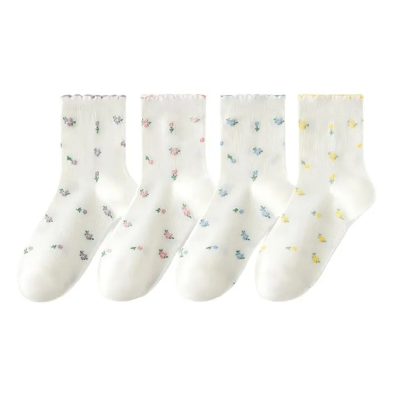 Caramella Ankle Socks Women's 4 Pack-0