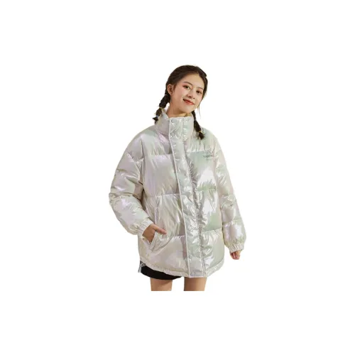 Tonlion Down Jackets Women's Pearl White