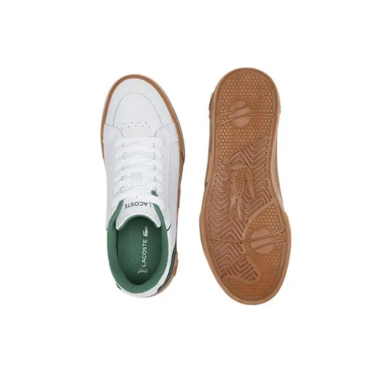 LACOSTE L004 Low Top Skateboard Shoes Women's White-4