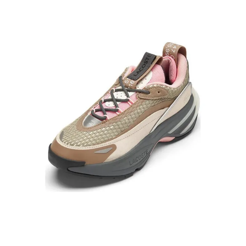 LACOSTE Low Top Casual Shoes Women's Brown-2