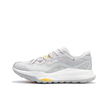361° Cushioning Anti-Slip And Wear-Resistant Low-Top Running Shoes Men's Light Gray