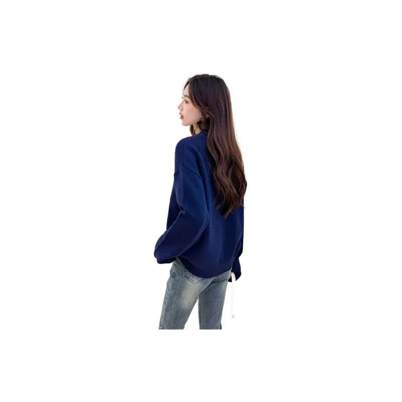 Tonlion Sweater Women's Navy Blue-4