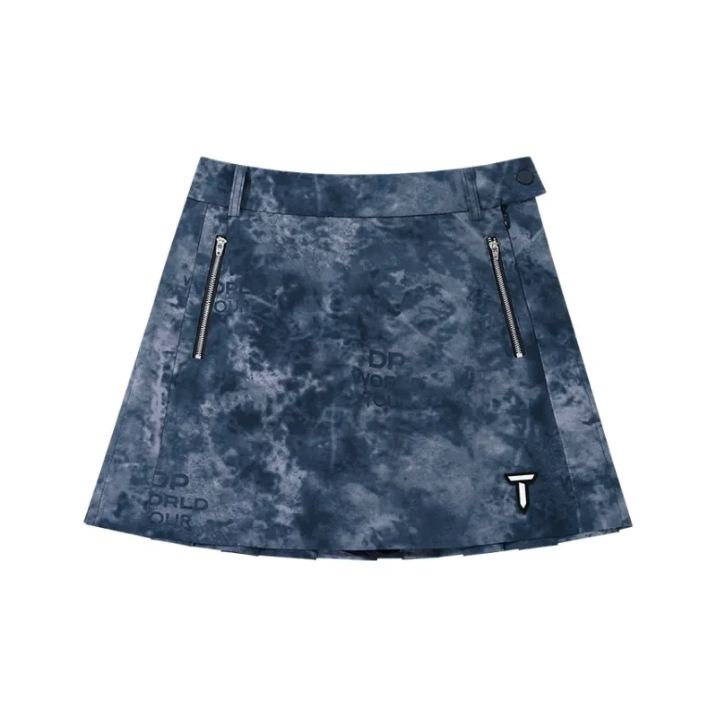 EUROPEAN TOUR SS24 Casual Short Skirts Women's Heather Gray-1
