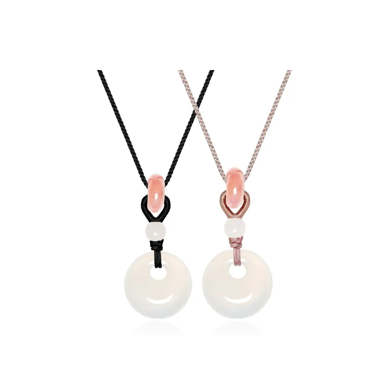 Far Mountain Joe Agate Necklaces Unisex-6