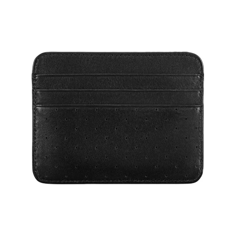 BVP Cow Leather Speeding Certificate Bag Card Holder Regular Men's Black-1