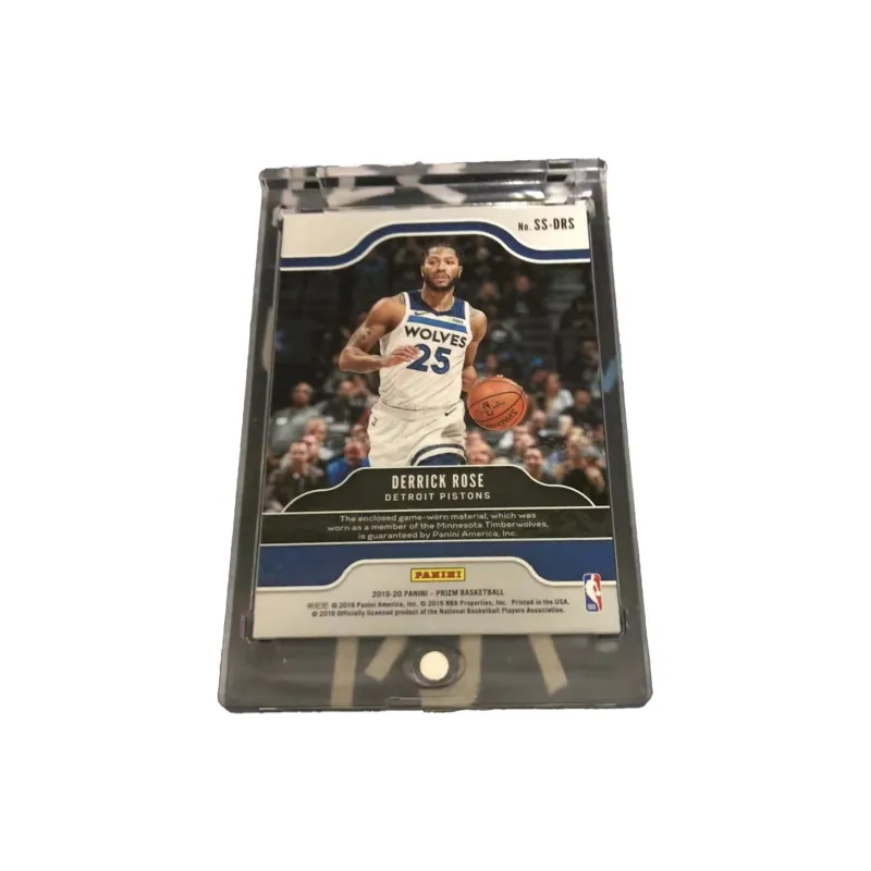 PANINI 2019 20 Panini Prizm Derrick Rose Material Star Card Product Access Sports Cards 1 Pc-1