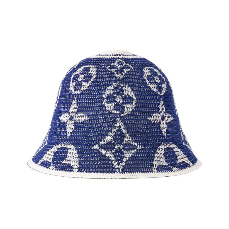 LOUIS VUITTON Cotton Hats & Caps Women's Blue-2