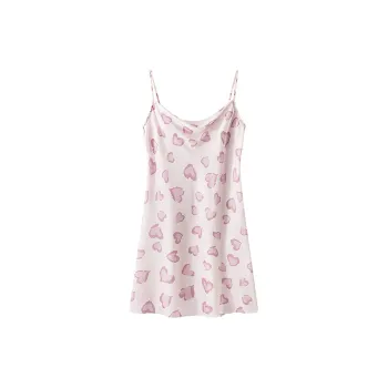 Flowers In Water Nightgown Women's Pink Sweetheart