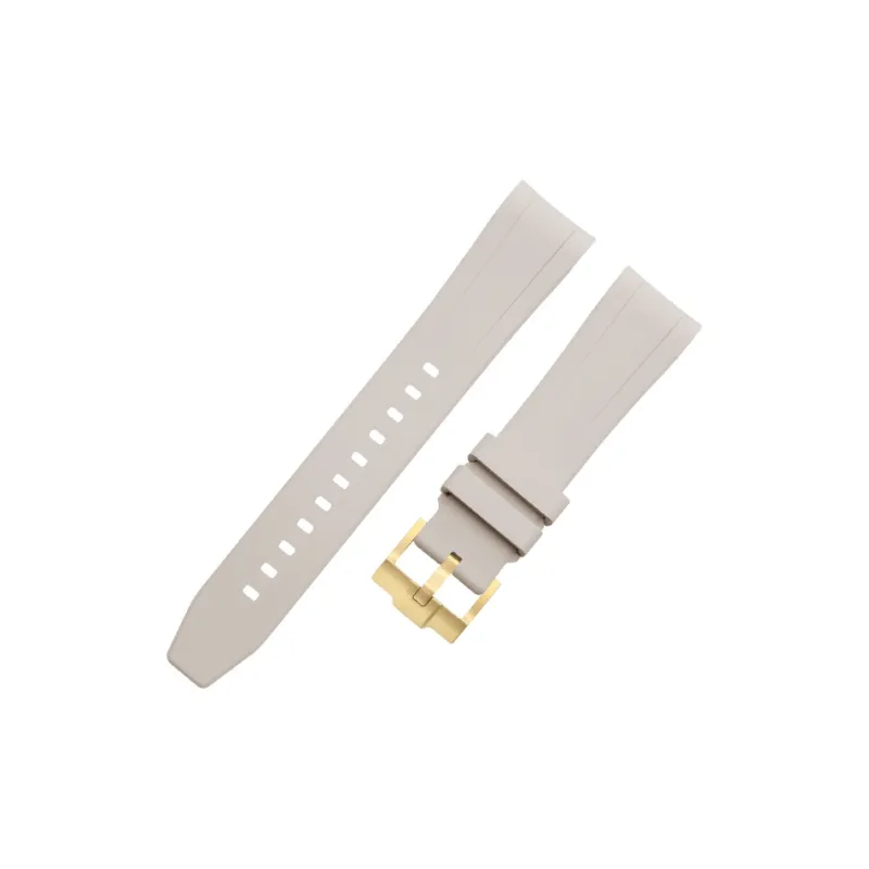 VAGENARI Rubber Strap Compatibility With Rolex New Arrival Ditan 126508 Pin Buckle Style Watch Band Unisex-3