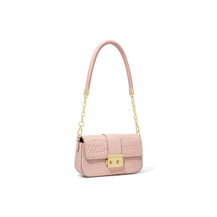 Simvay Clos Cow Leather With Synthetic Leather Shoulder Bag Small Square Bag Shoulder Bag Small Size Women's-9