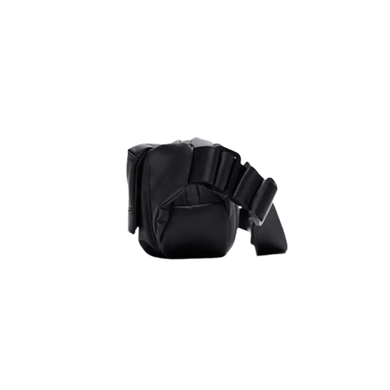 PULUWIRR PVC Fanny Pack Men's Black-4