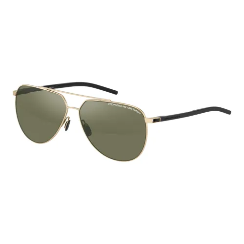 PORSCHE DESIGN Metal Nylon Aviator Sunglasses Men's