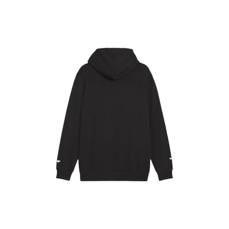 PUMA Men's Graphic Hoodie Sweatshirt Men's Black-1