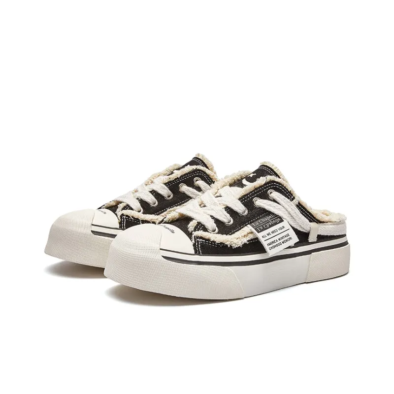 La Chapelle Lightweight And Breathable Low Top Canvas Shoes Women's-1