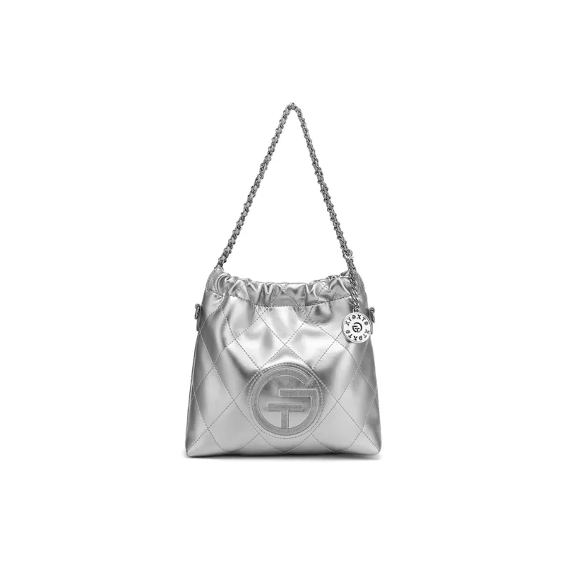 Tanita West Cow Leather Medium Size Women's Black/Ecru/Silver-14