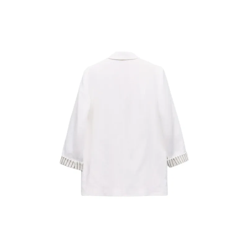 ZARA Business Suit Women's White-1