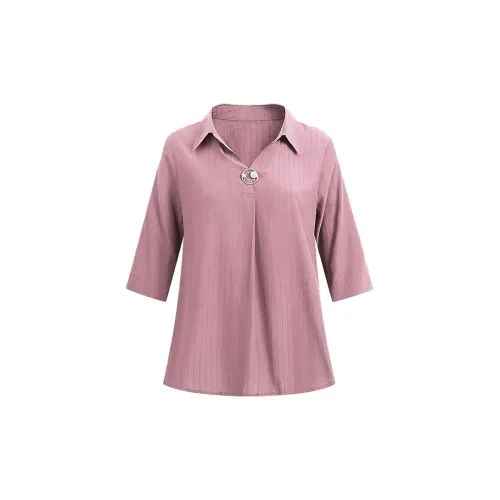 Mapping Shirts Women's Dusty Pink