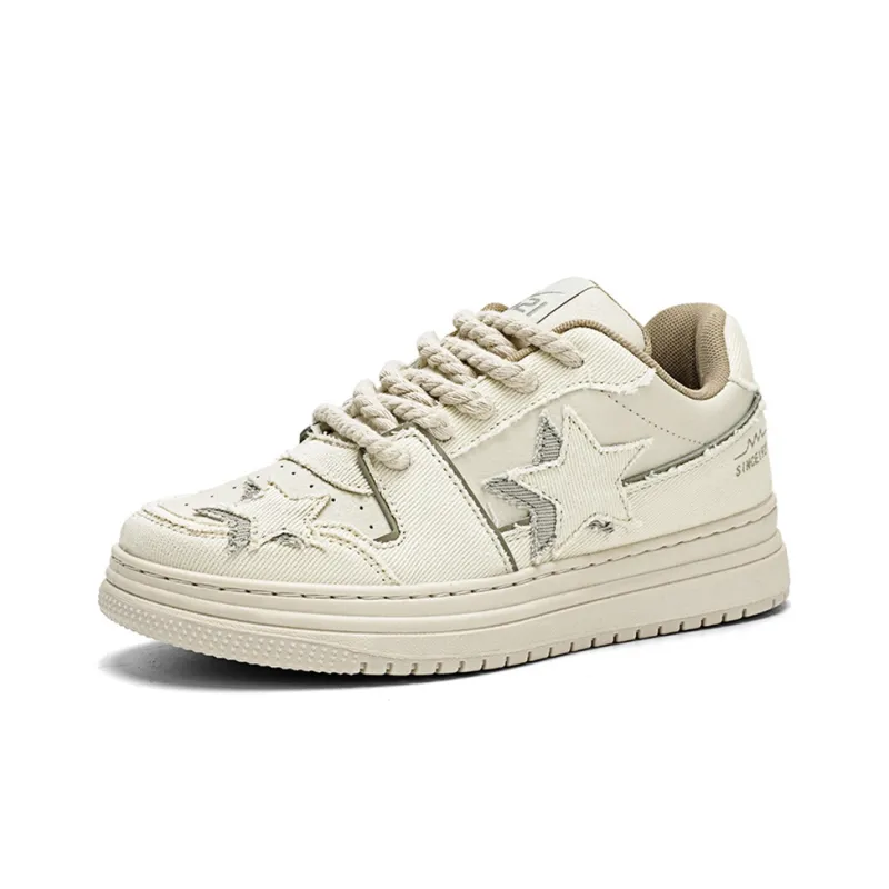 DOUBLE STAR 88 Coverage Wear-Resistant Low-Top Skateboard Shoes Unisex-7