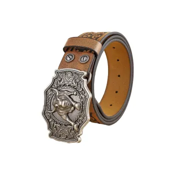JONNY MOORE PU Leather Belts Men's 3.5ccm