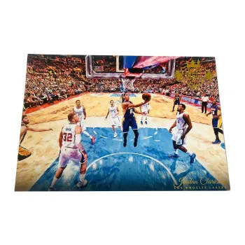 PANINI Jordan Clarkson 15 16 Lakers Oil Painting Large Size Card Basketball Star Card Product Access Sports Cards 1 Pc
