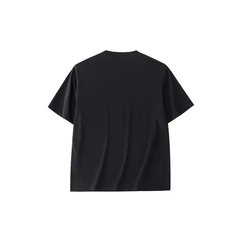Anta T Shirt Men's Basic Black Silver-1