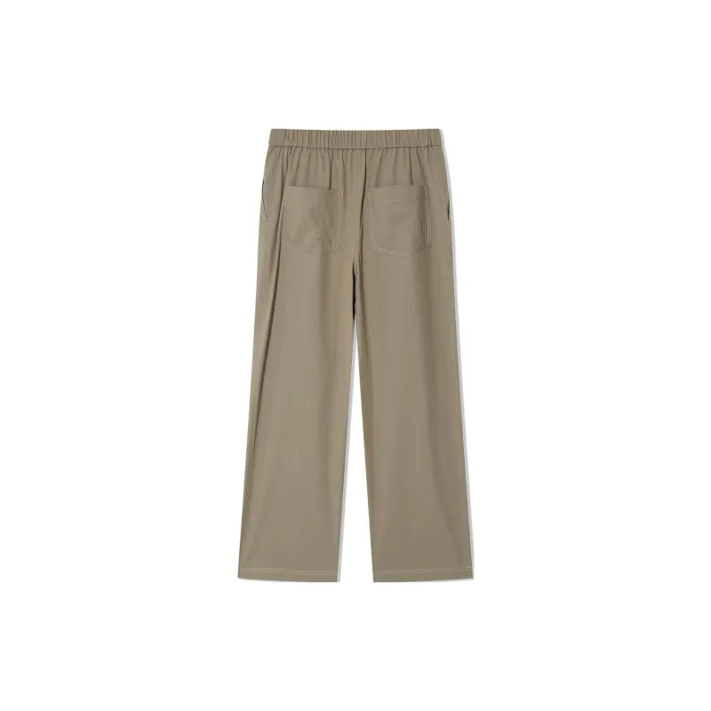 COVERINS Casual Pants Women's Gray Green-1