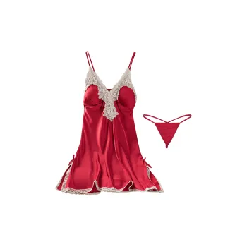 Flowers In Water Pajama Set Women's