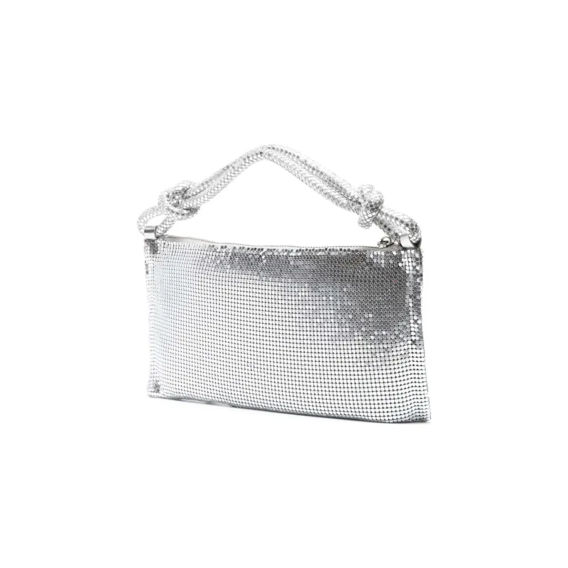 CULT GAIA Polyurethane One Shoulder Handbags Women's Silver-1
