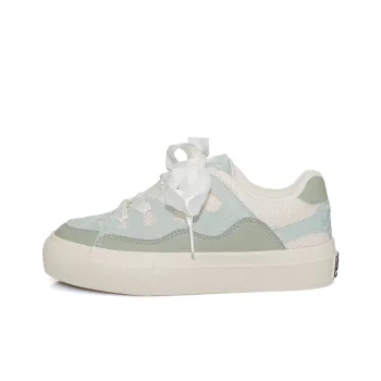 B10CROWN Slip Resistant Lightweight Breathable Low Top Skateboard Shoes Women's Mint Green