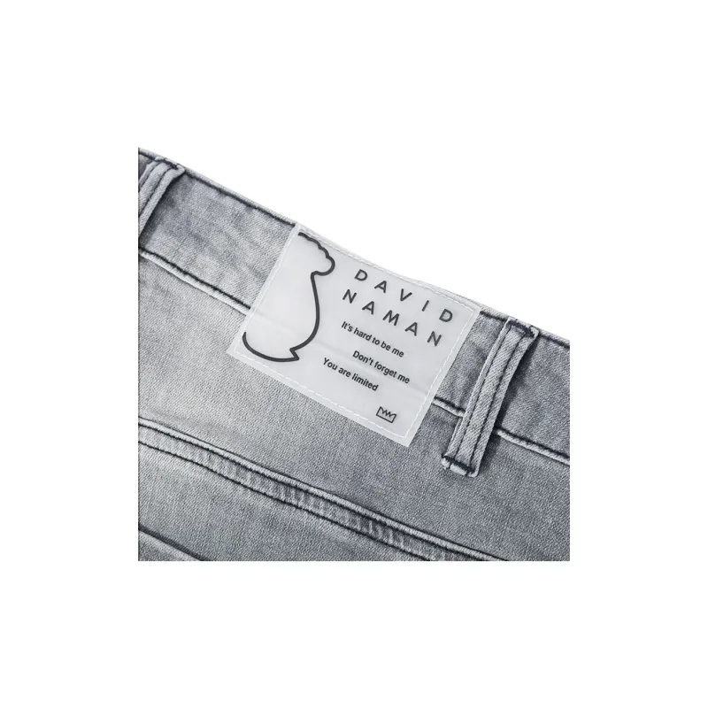DAVID NAMAN Casual Shorts Men Gray-4