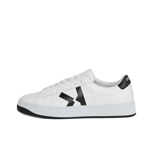 KENZO Skateboard Shoes Women's Low-Top White/Black