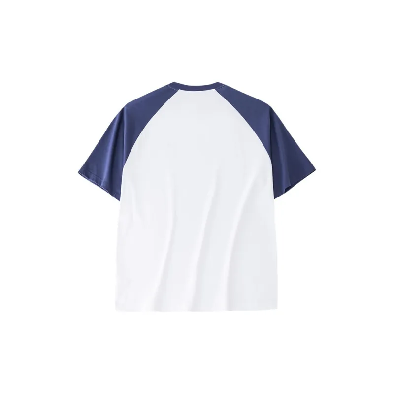 Anta T Shirt Men's Snowflake White/Matte Gray Blue-1