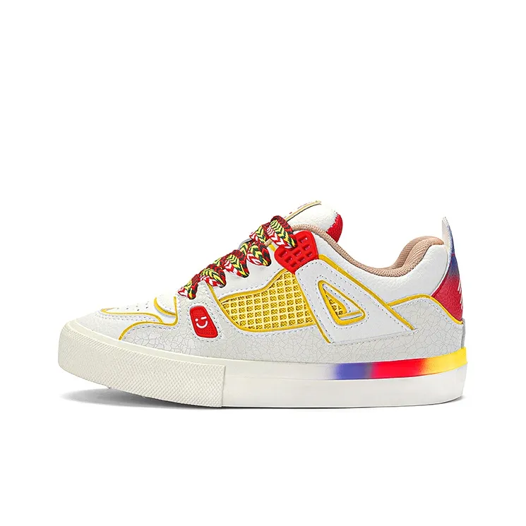 MINISO Skateboard Shoes Unisex Neon Yellow-1