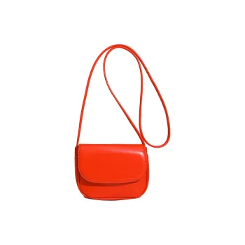 HAWA Artificial Leather Shoulder Bag Crossbody Bag Small Square Bag Regular Women's Red/Black/Silver/White