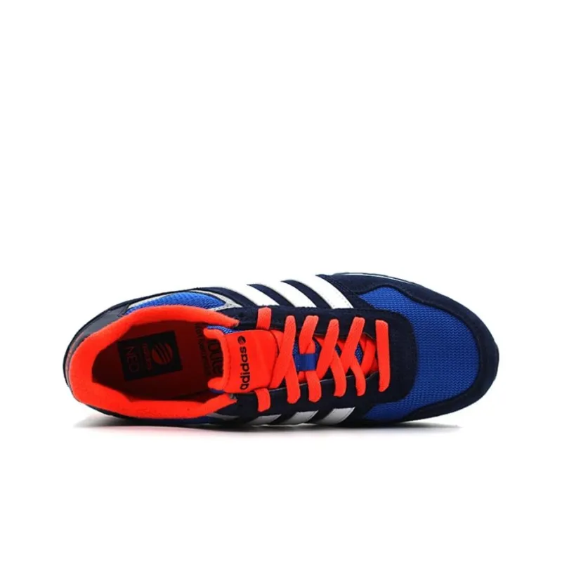 Adidas Neo 10K Anti-Slip Wear-Resistant Low-Top Casual Shoes Men's Navy-4