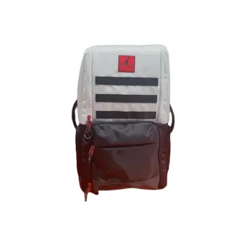 Jordan Polyester Backpack Regular Unisex White & Black