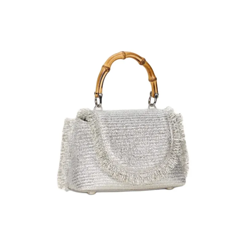CULT GAIA Ozzy Metallic-effect Mini Bag-1